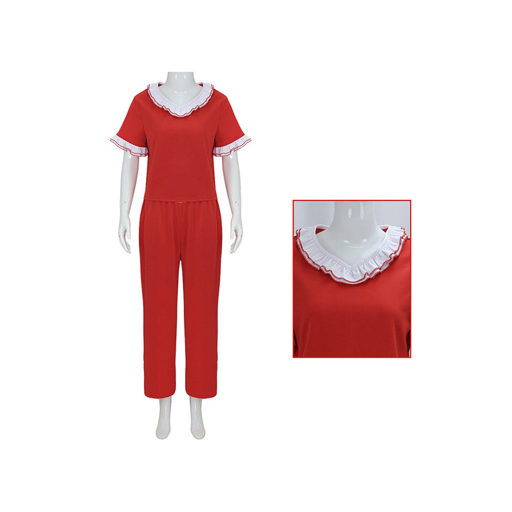 Sally rot Kostüm The Nightmare Before Christmas Sally Outfits