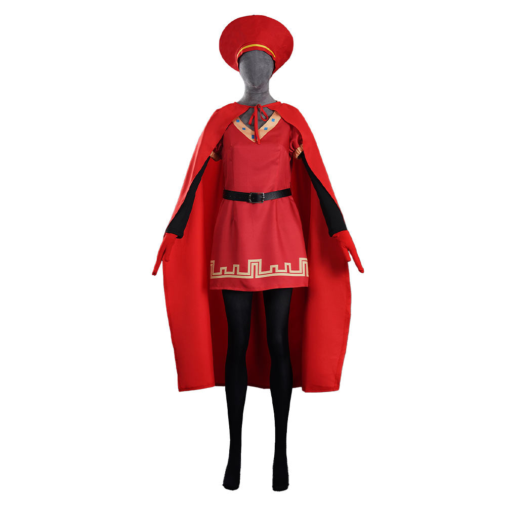 Shrek Lord Farquaad Crossplay Kostüm weblich Cosplay Outfits
