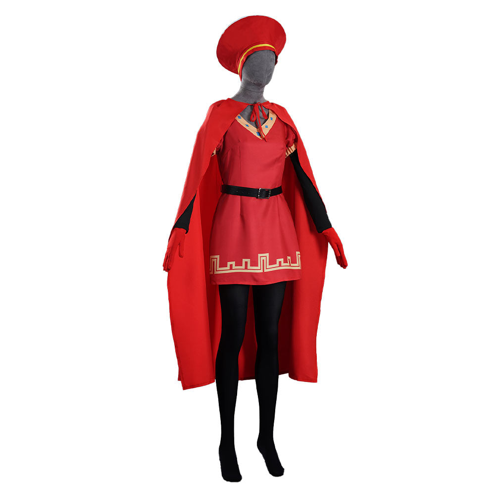 Shrek Lord Farquaad Crossplay Kostüm weblich Cosplay Outfits