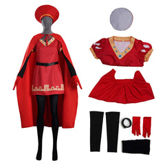 Shrek Lord Farquaad Crossplay Kostüm weblich Cosplay Outfits