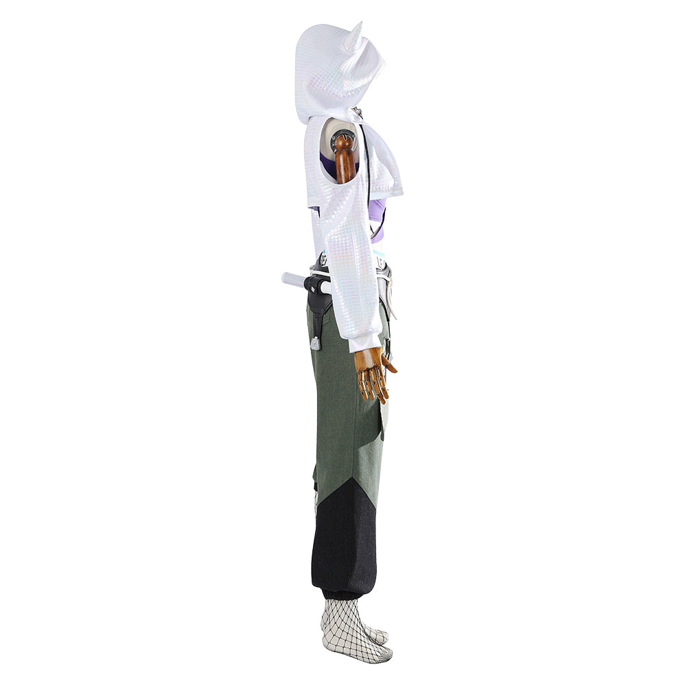 Ashe FEARLESS Kostüm Set Overwatch Cosplay Outfits