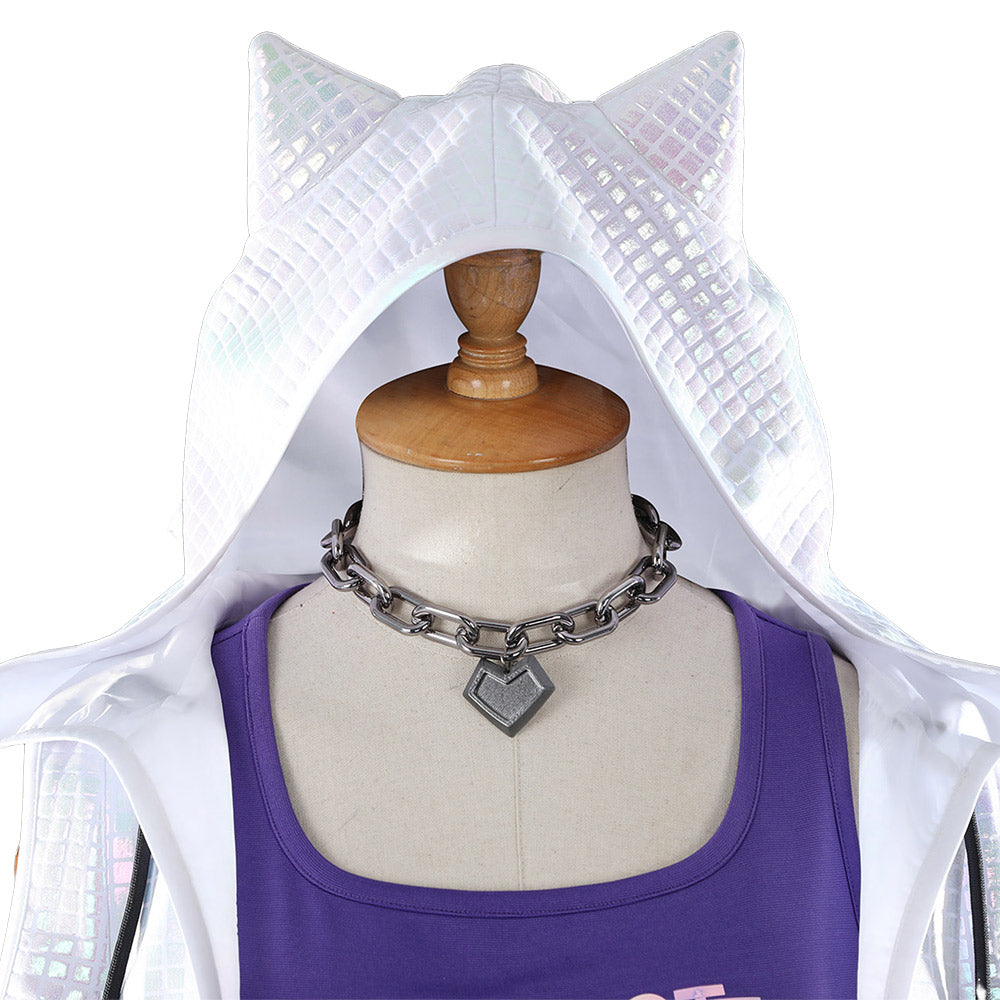 Ashe FEARLESS Kostüm Set Overwatch Cosplay Outfits