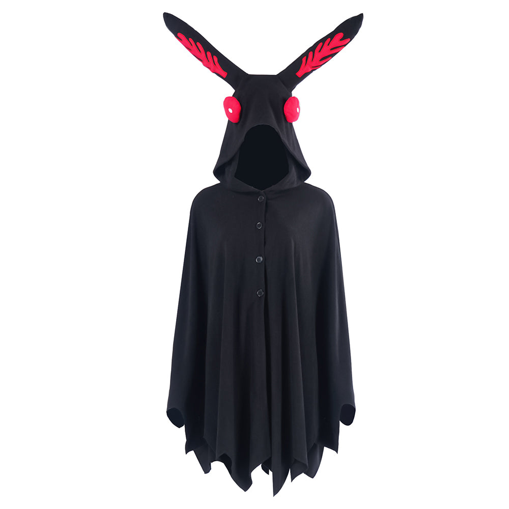 Moth Man Umhang mit Kapuze Cosplay Outfits