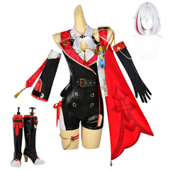 Honkai: Star Rail Topaz Kostüm Set Cosplay Halloween Karneval Outfits