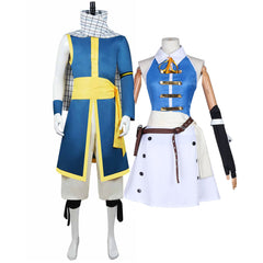 Fairy Tail Lucy Heartfilia Natsu Dragneel Couple Cosplay