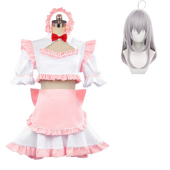 Alya Sometimes Hides Her Feelings in Russian-Alisa Mikhailovna Kujou Dienstmädchen Kleid Cosplay Outfits