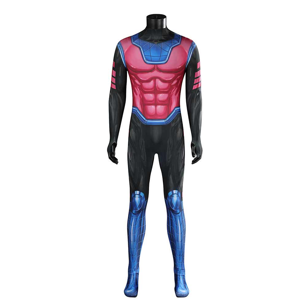 Gambit Jumpsuit X-Men Gambit Cosplay Halloween Karneval Kostüm