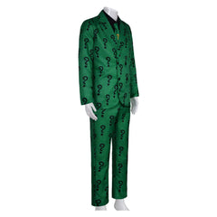 Gotham Riddler Edward Nygma grün Anzug Cosplay Kostüm Set