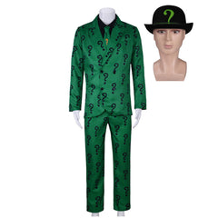 Gotham Riddler Edward Nygma grün Anzug Cosplay Kostüm Set