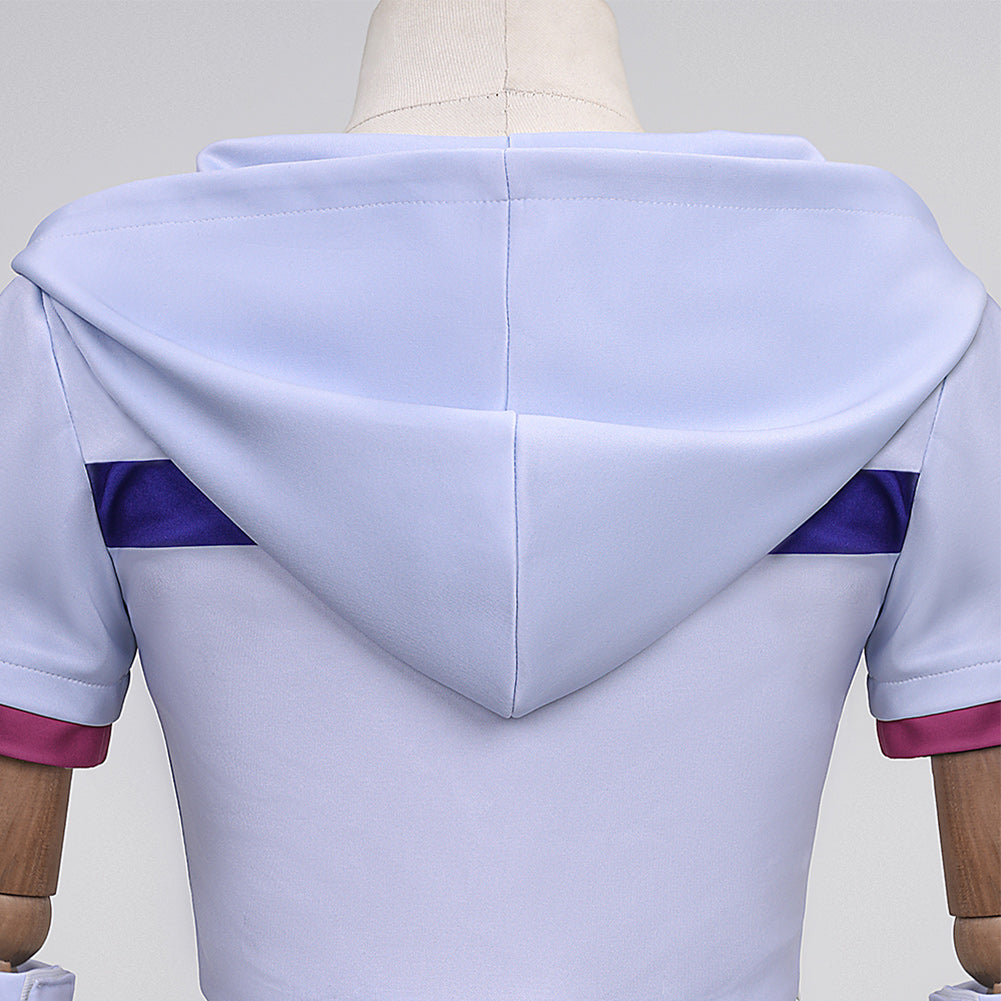 JoJo‘s Bizarre Adventure Johnny Joestar blau Kostüm Set Cosplay Outfit