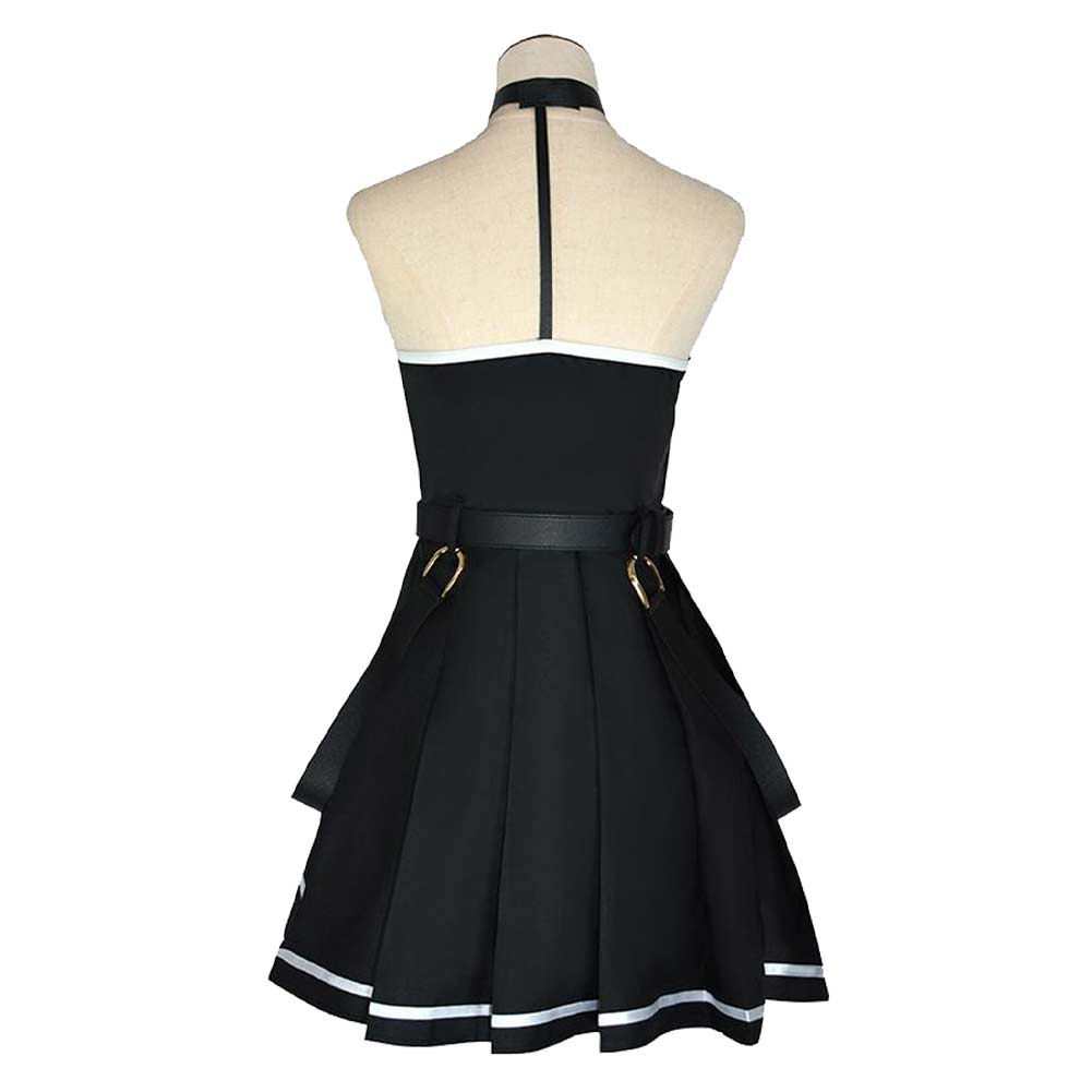 Frieren Beyond Journey‘s End - Übel schwarz Kleid Cosplay Kostüm