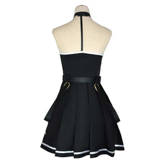 Frieren Beyond Journey‘s End - Übel schwarz Kleid Cosplay Kostüm