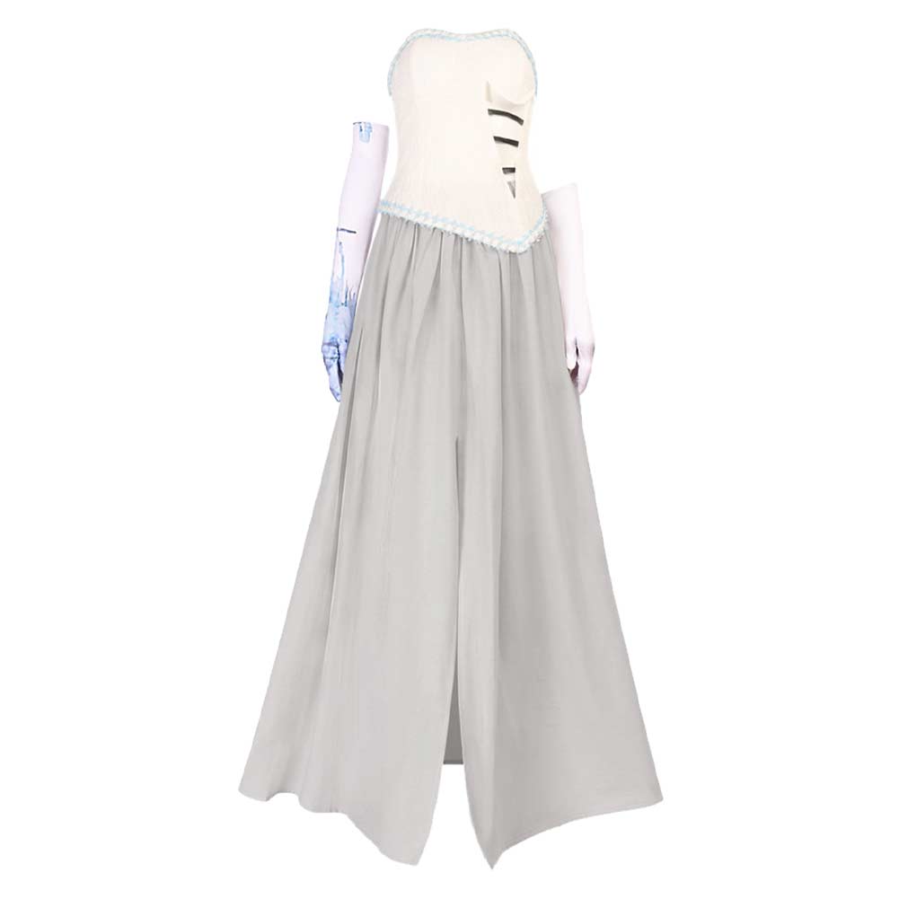 Emily the Corpse Bride Kleid Hochzeit mit einer Leiche Emily Cosplay Halloween Karneval Outfits