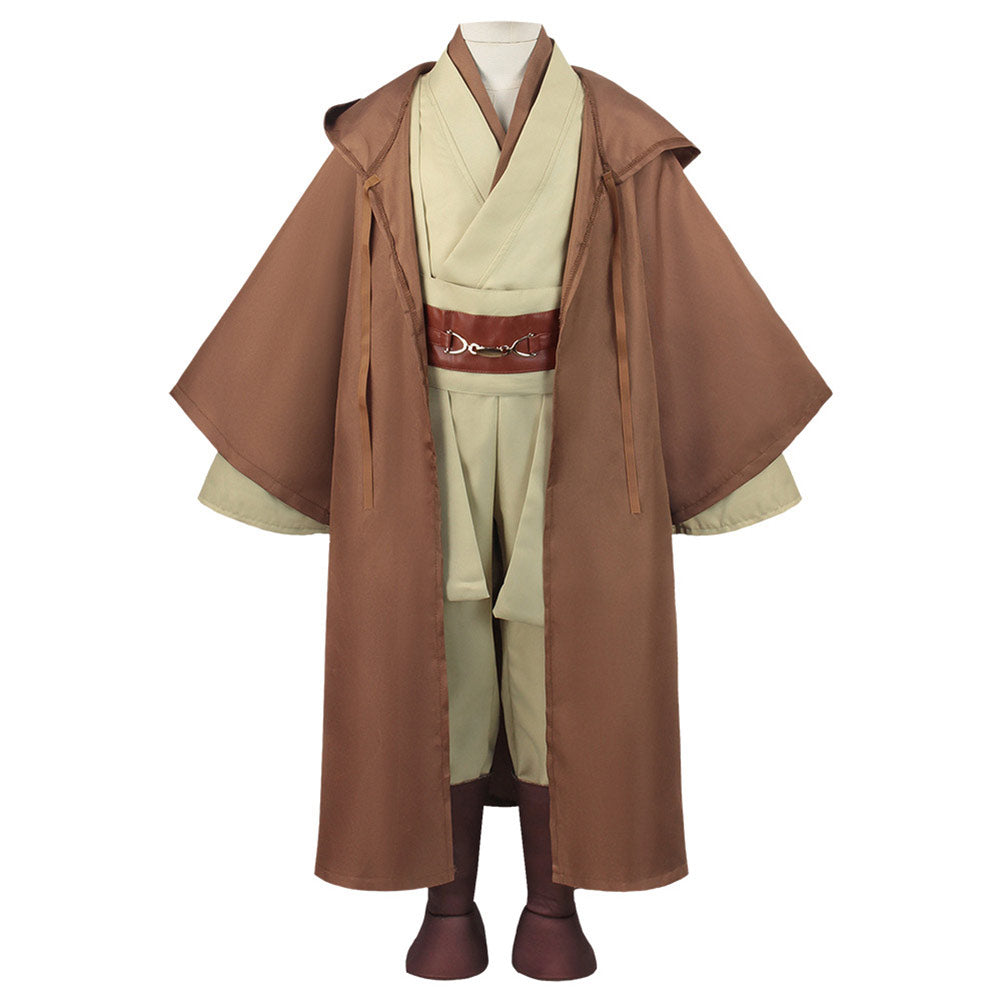 Kinder Jungen Jedi Kenobi Cosplay Kostüm Halloween Karneval Outfits