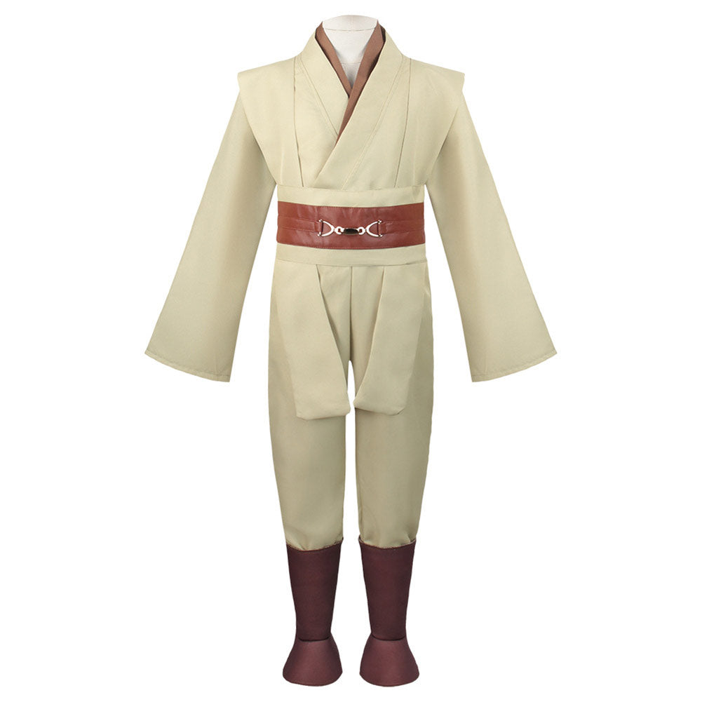 Kinder Jungen Jedi Kenobi Cosplay Kostüm Halloween Karneval Outfits