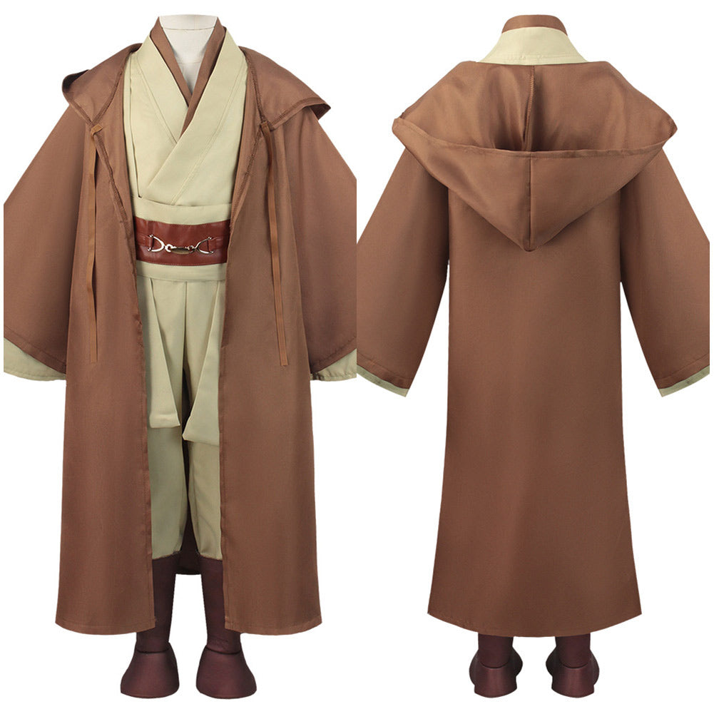 Kinder Jungen Jedi Kenobi Cosplay Kostüm Halloween Karneval Outfits