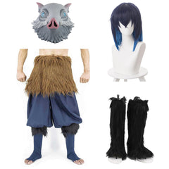 Inosuke Hashibira Kimetsu no Yaiba Demon Slayer Inosuke Hose Cosplay Kostüm