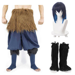 Inosuke Hashibira Kimetsu no Yaiba Demon Slayer Inosuke Hose Cosplay Kostüm