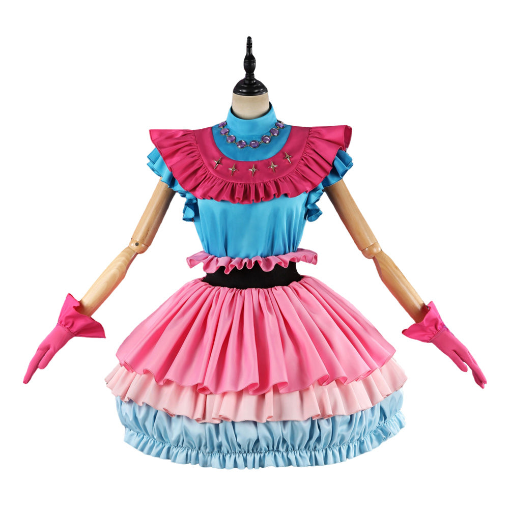 OSHI NO KO Ai Hoshino Cosplay Kleid Kostüm Halloween Karneval Outfits
