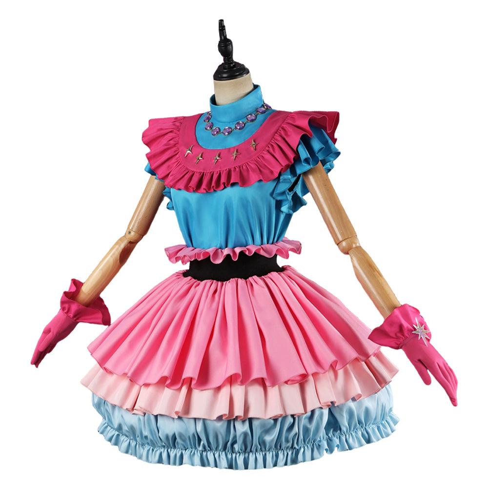 OSHI NO KO Ai Hoshino Cosplay Kleid Kostüm Halloween Karneval Outfits