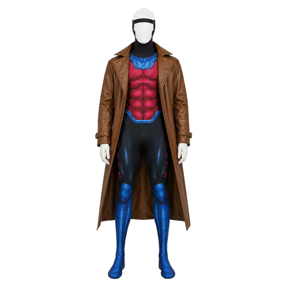 Remy Etienne LeBeau braun Kostüm Set X-Men '97 Gambit Cosplay Outfit