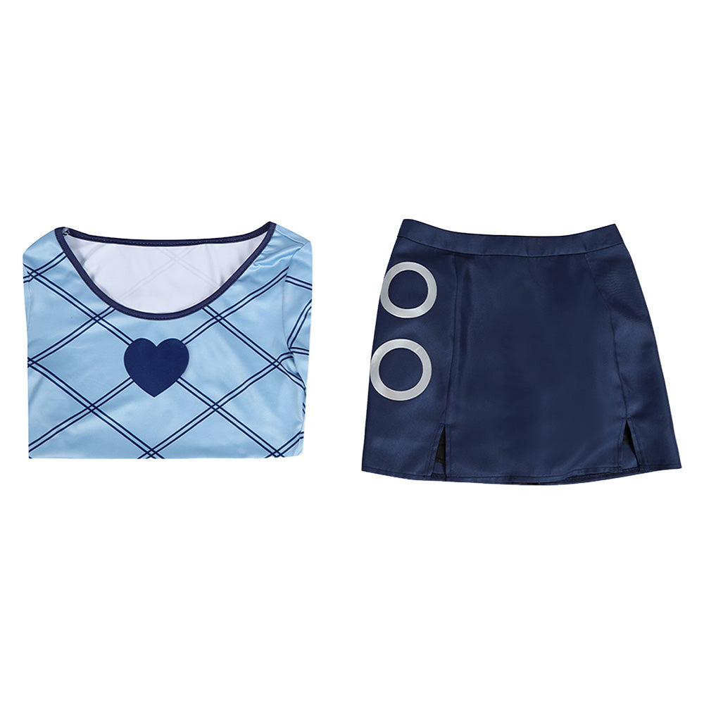 One Piece Nami blau Kostüm Set Cosplay Outfit