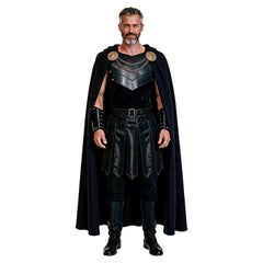 Agamemnon schwarz Kostüm Set The Odyssey Agamemnon Cosplay Outfit