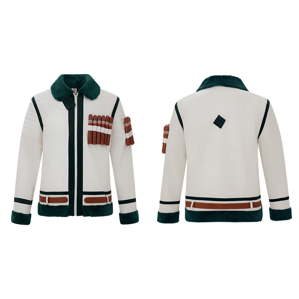 Smoker Kostüm Set One Piece 2026 Smoker weiß Cosplay Outfit