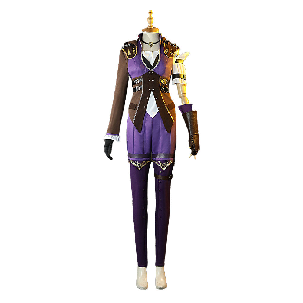 Arcane: League of Legends 1 Caitlyn Kostüm Cosplay Outfits