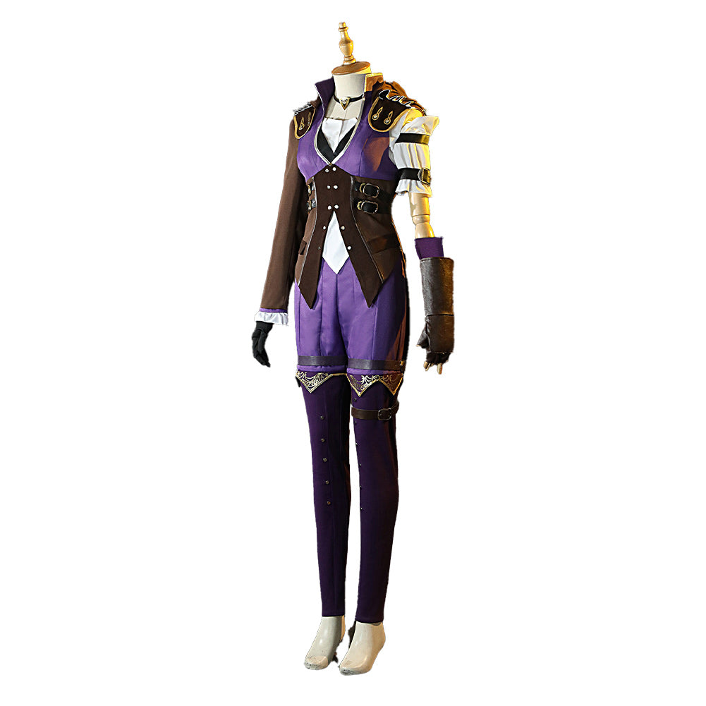 Arcane: League of Legends 1 Caitlyn Kostüm Cosplay Outfits