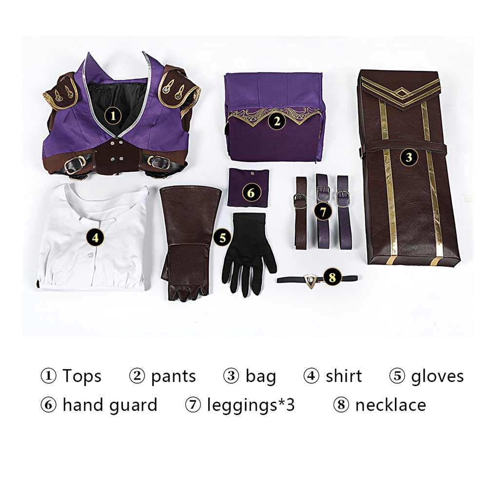 Arcane: League of Legends 1 Caitlyn Kostüm Cosplay Outfits