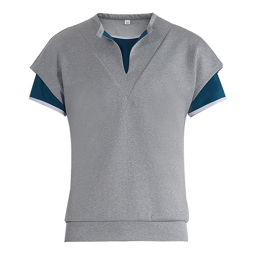 Stranger Things 2025 Erica Sinclair grau Shirt Cosplay Kostüm