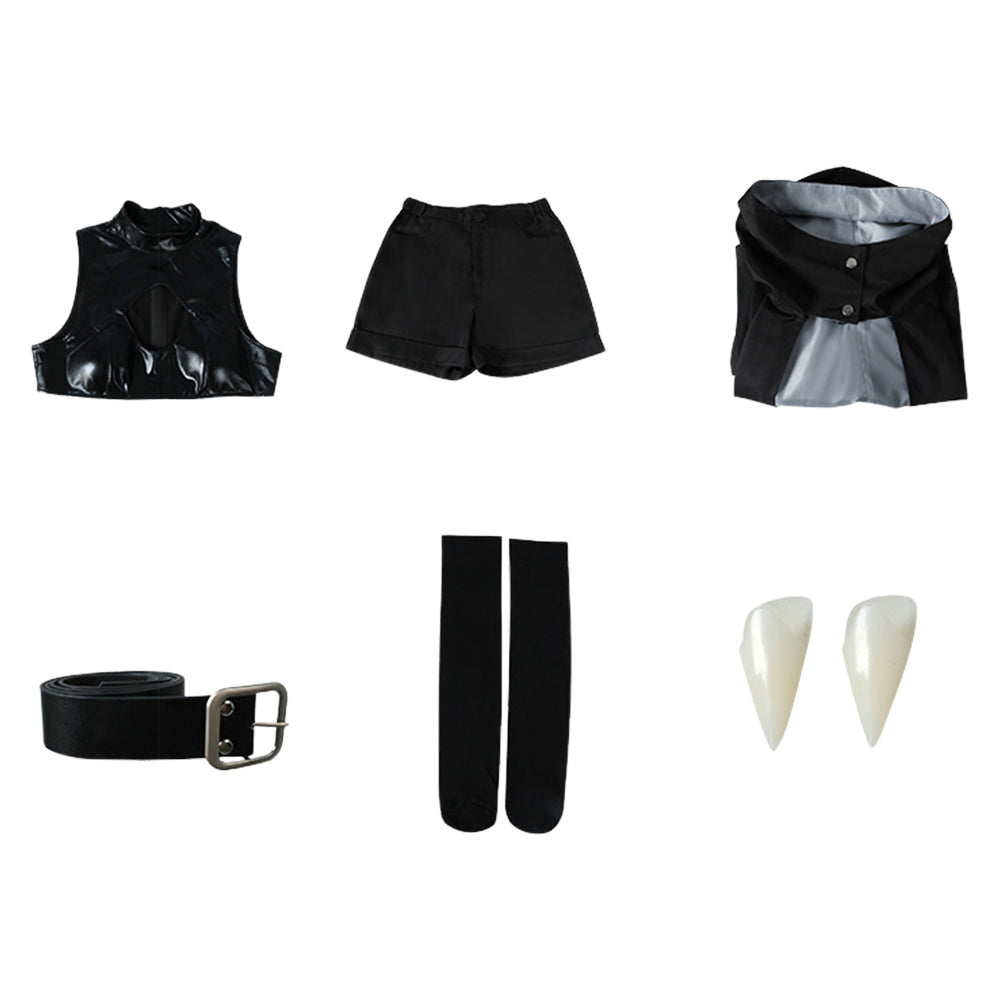 CALL OF THE NIGHT Nazuna Nanakusa Cosplay Kostüm Halloween Karneval Outfits