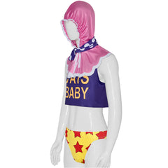 Senor Pink Kostüm One Piece Senor Cosplay Outfits