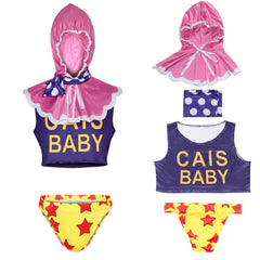 Senor Pink Kostüm One Piece Senor Cosplay Outfits