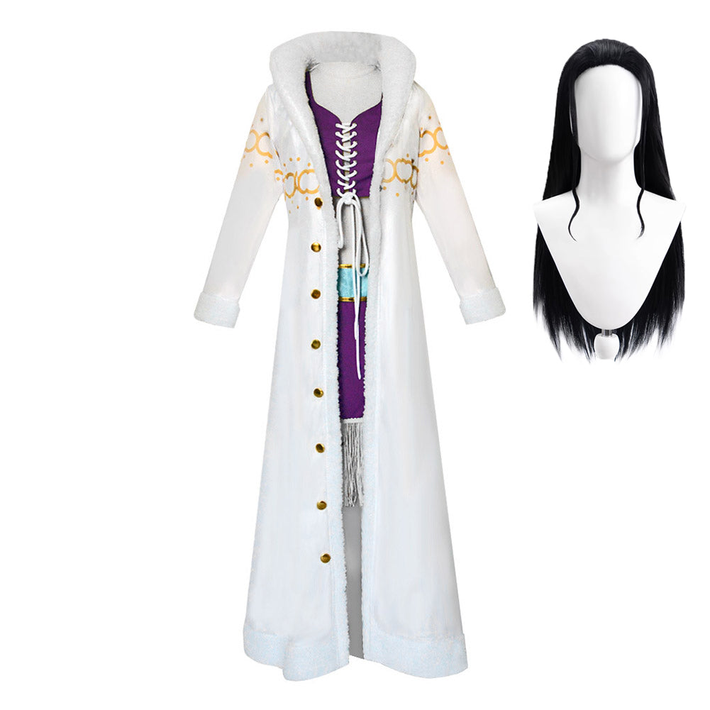 One Piece Miss All Sunday Kostüm Nico Robin Cosplay Halloween Karneval Outfit