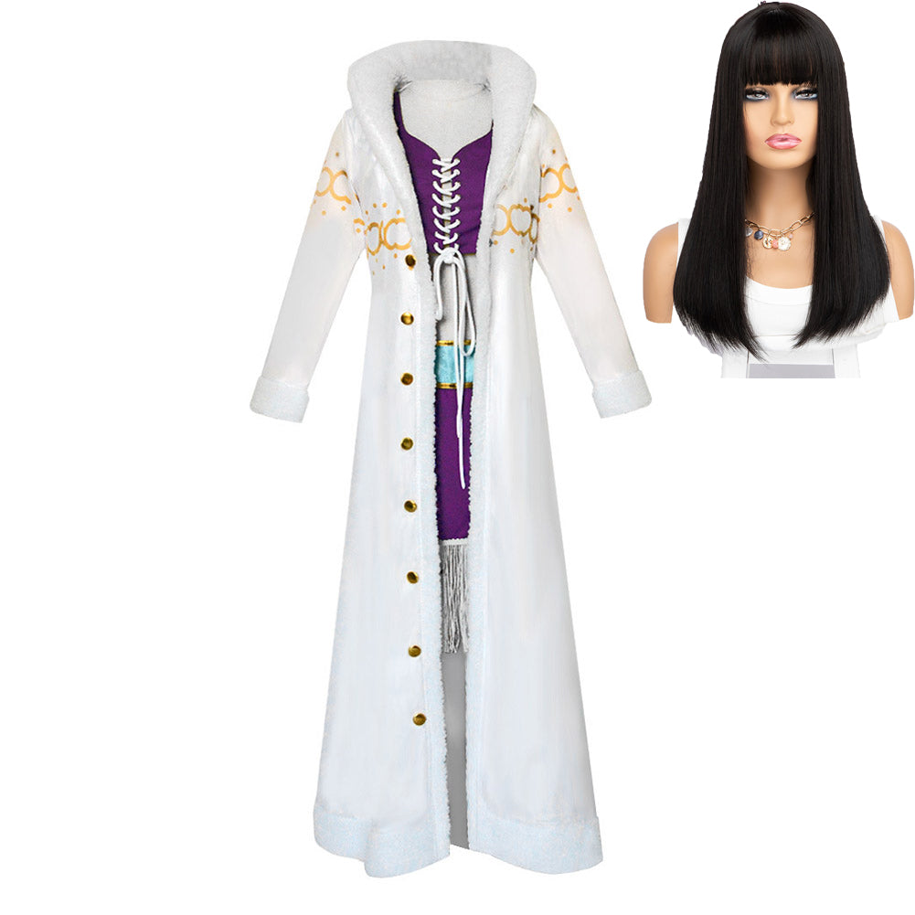 One Piece Miss All Sunday Kostüm Nico Robin Cosplay Halloween Karneval Outfit