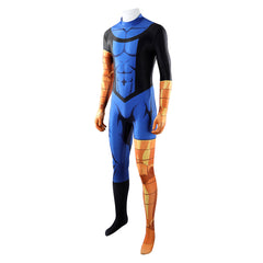 Mark Grayson blau Jumpsuit Invincible Cosplay Outfits