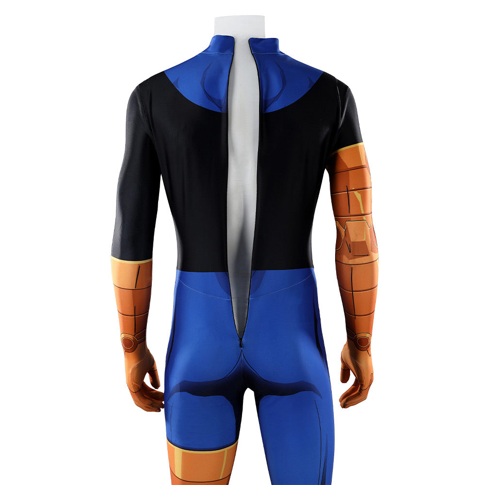 Mark Grayson blau Jumpsuit Invincible Cosplay Outfits