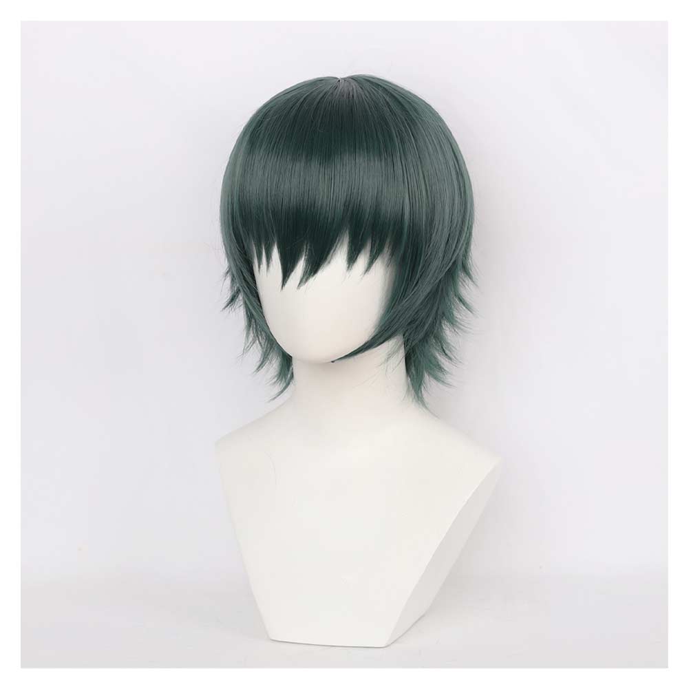 Jujutsu Kaisen Maki Zenin Perücke Cosplay Perücke grün