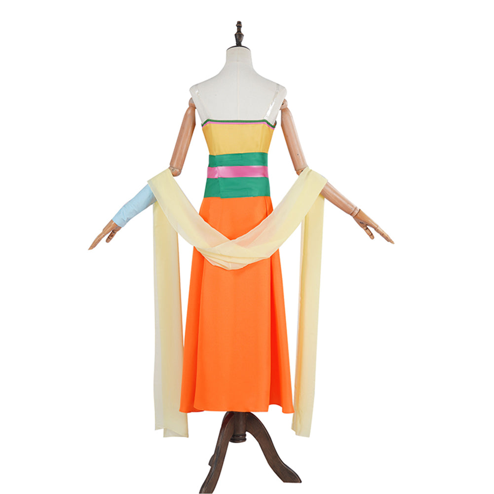 The Apothecary Diaries Maomao gelb Hanfu Cosplay Kostüm Set