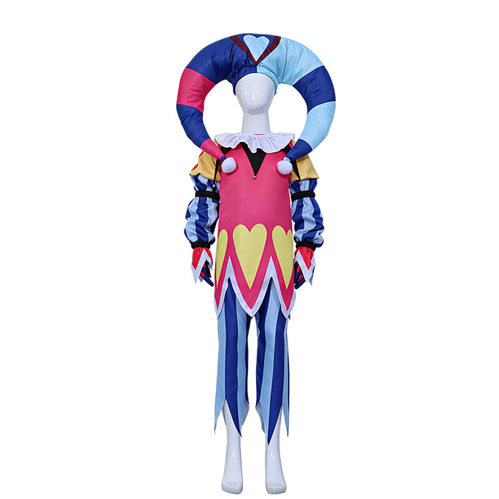 Kinder Helluva Boss Fizzarolli blau Kostüm Cosplay Outfits