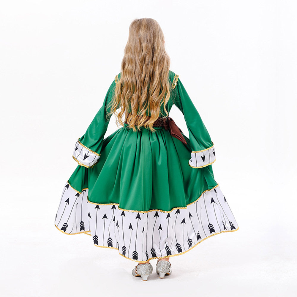 Kinder Mädchen Kleid Cosplay Kostüm Outfits Halloween Karneval Anzug Kinder Prinzessin