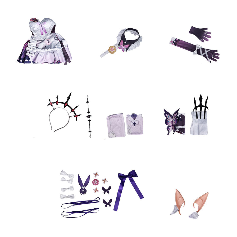 Honkai: Star Rail Castorice Kostüm Set Cosplay Outfits