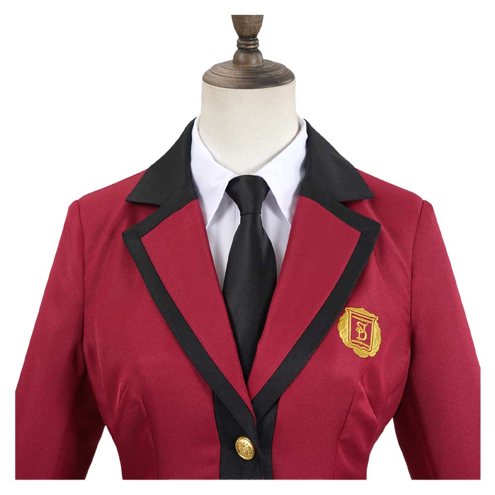 Kakegurui 2025 Compulsive Gambler Yumeko Jabami Schuluniform Cosplay Halloween Kanrevla Kostüm