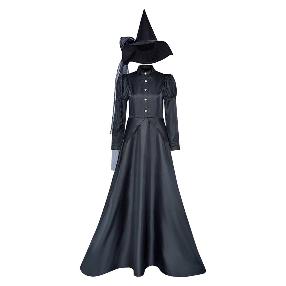 Wicked Hexe Elphaba Kostüm Set Cosplay Outfits