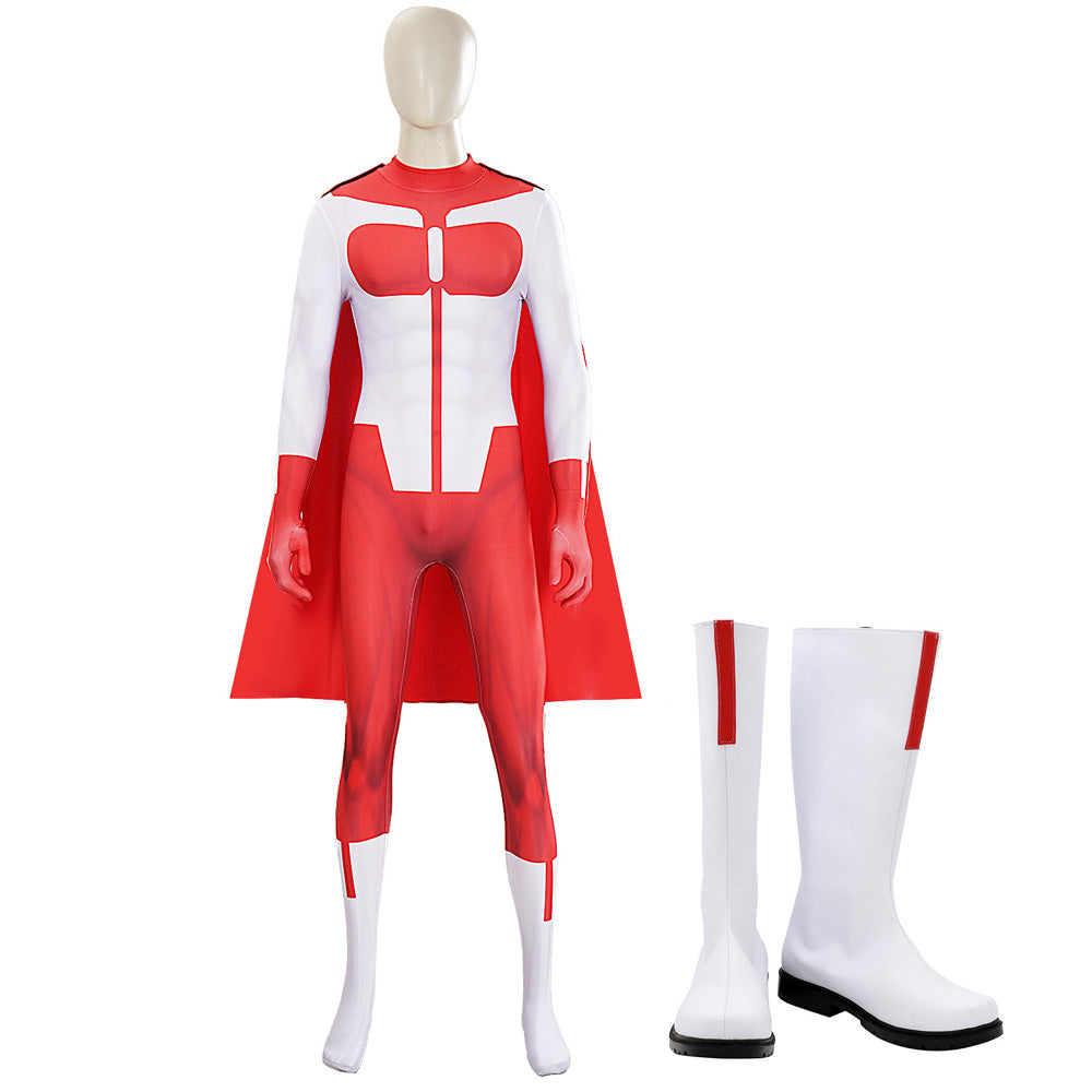Invincible Omni-Man Nolan Cosplay Kostüm Halloween Karneval Jumpsuit