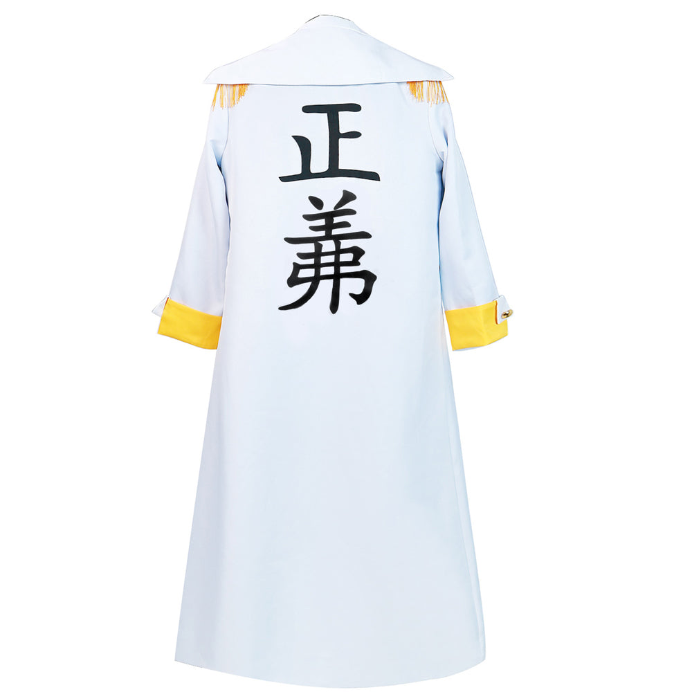 One Piece Admiral Of The Navy Cosplay Mantel Halloween Karneval Outfits Cosplay Kostüm