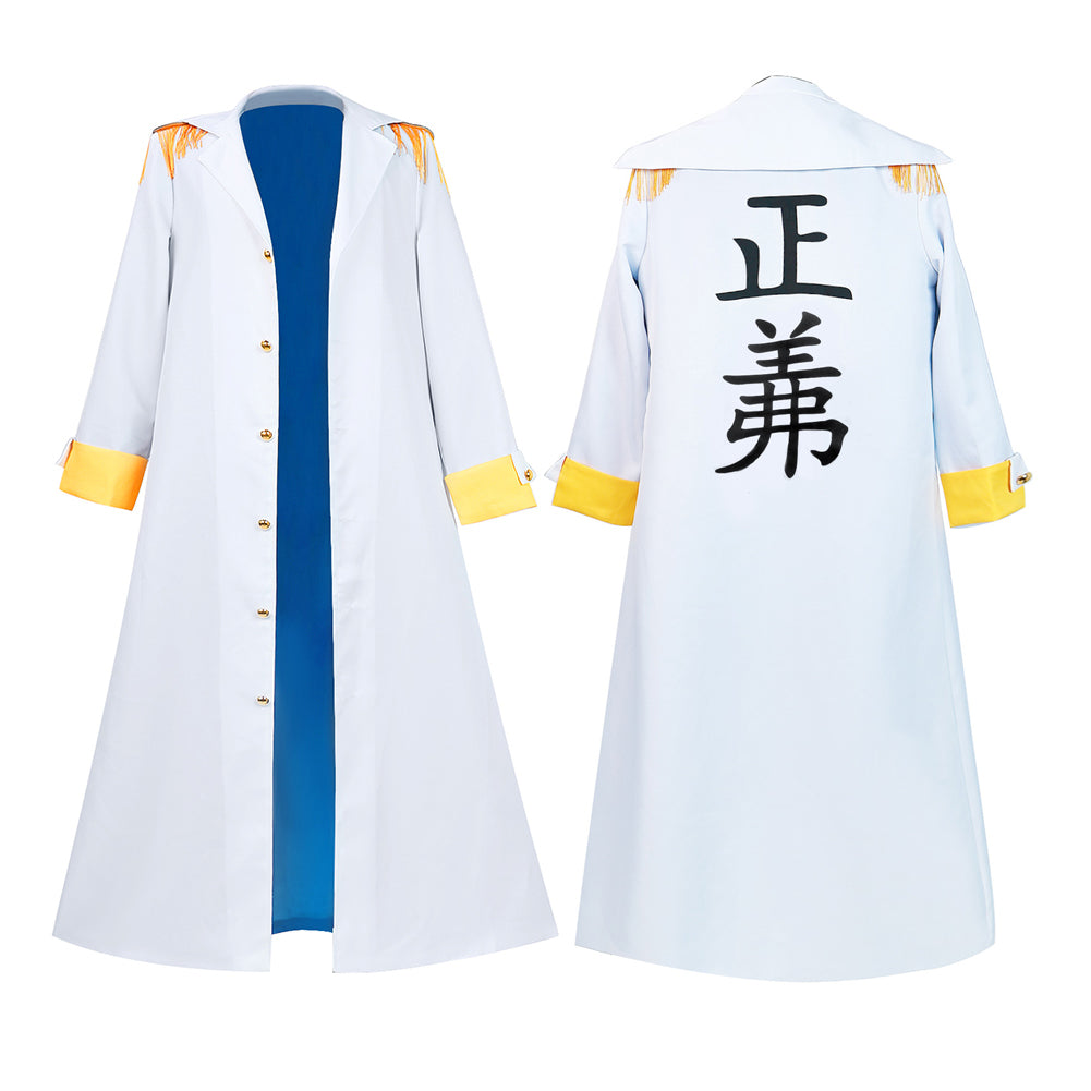 One Piece Admiral Of The Navy Cosplay Mantel Halloween Karneval Outfits Cosplay Kostüm