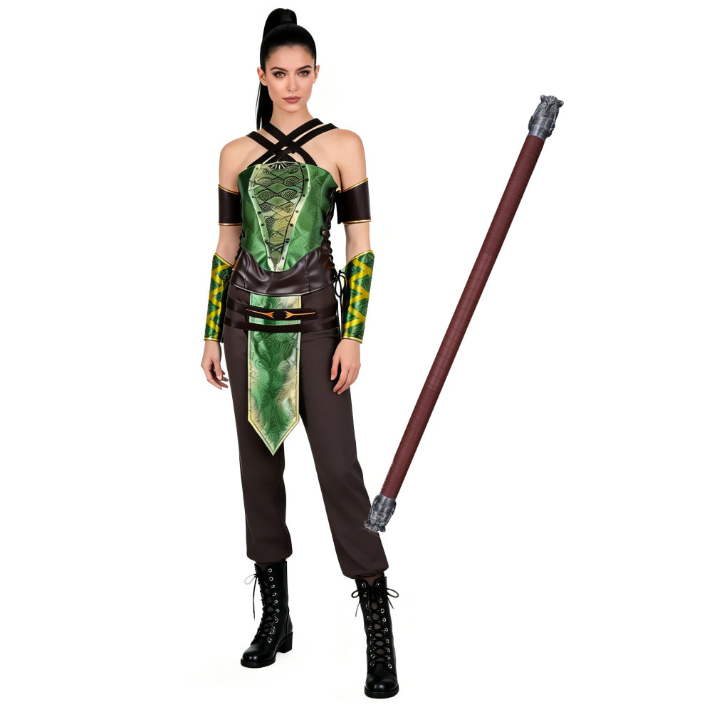 Jade Kostüm Mortal Kombat 2026 Jade Cosplay Outfit